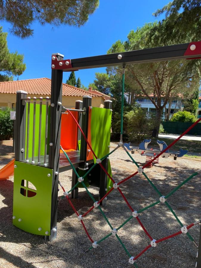 T2 Rdc A Canet En Roussillon Europa 4 Pers ,Piscine,Clim, Tennis, Parking Luaran gambar